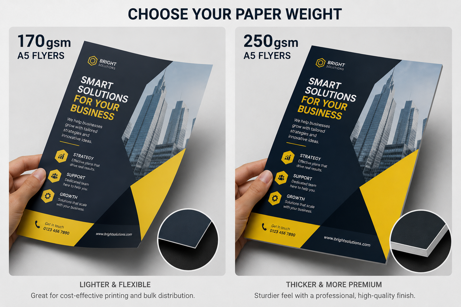 A5 Flyers – 170gsm & 250gsm Silk Finish - Image 2
